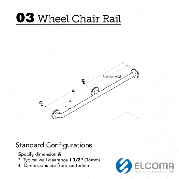 03 Wheel Chair Rail