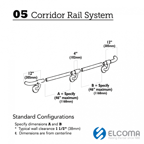 05 Corridor Rail System
